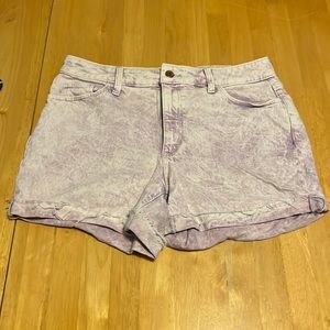 Pink High waisted shorts